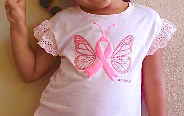 Brest Cancer Awareness Butterfly Shirt