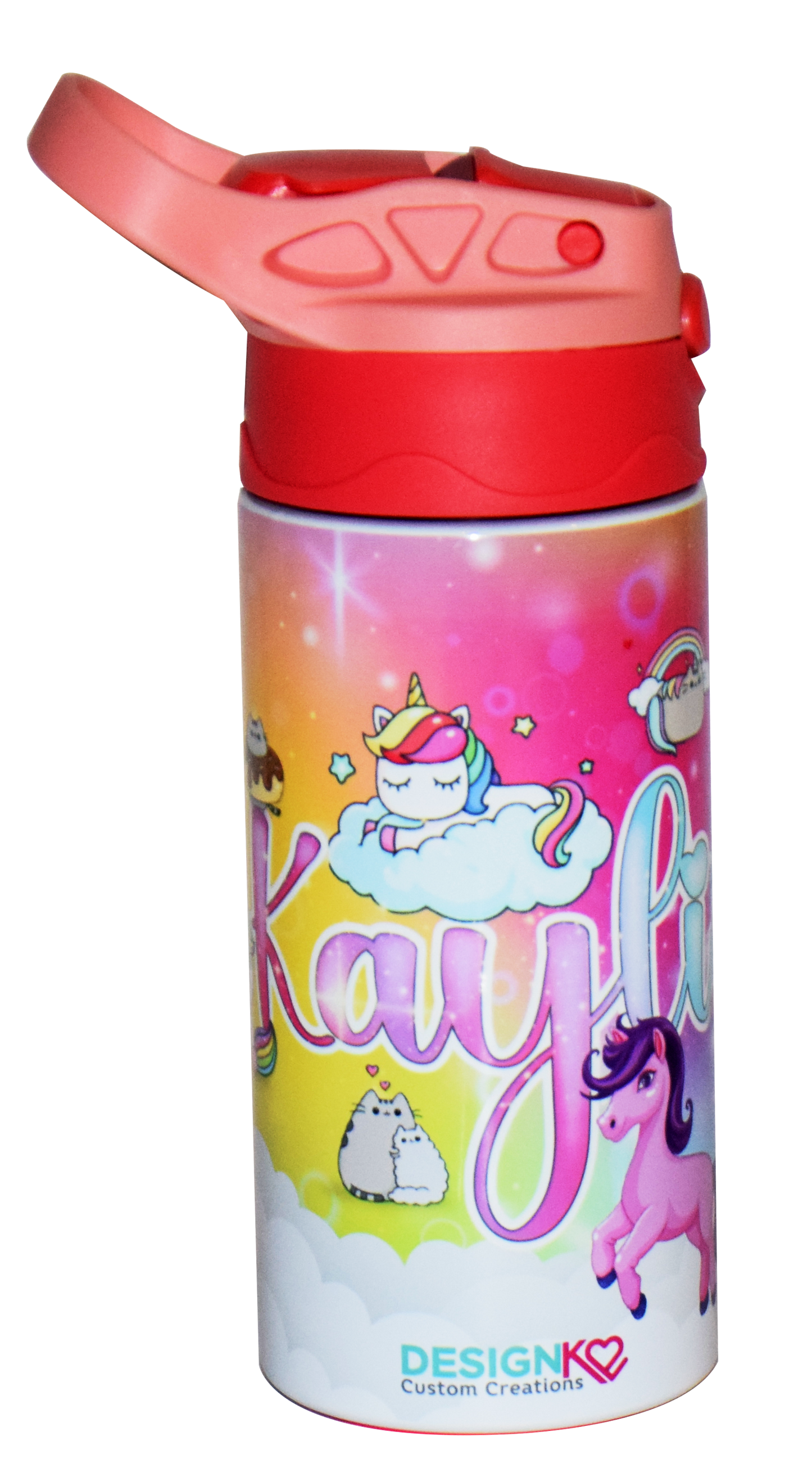 Unicorns & Kittens Kids Tumbler